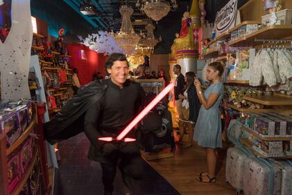 Aldo Montano e Irene Vecchi "jedi" per il Force Friday 2