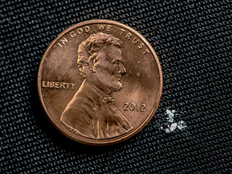 Quantità letale di fentanyl