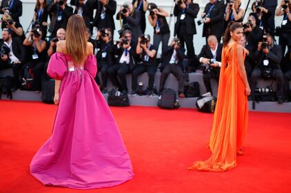 Dayane Mello e Giulia Salemi, spacco profondo a Venezia 21