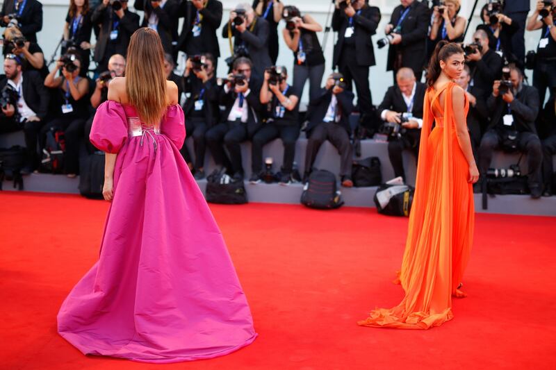 Dayane Mello e Giulia Salemi, spacco profondo a Venezia 21