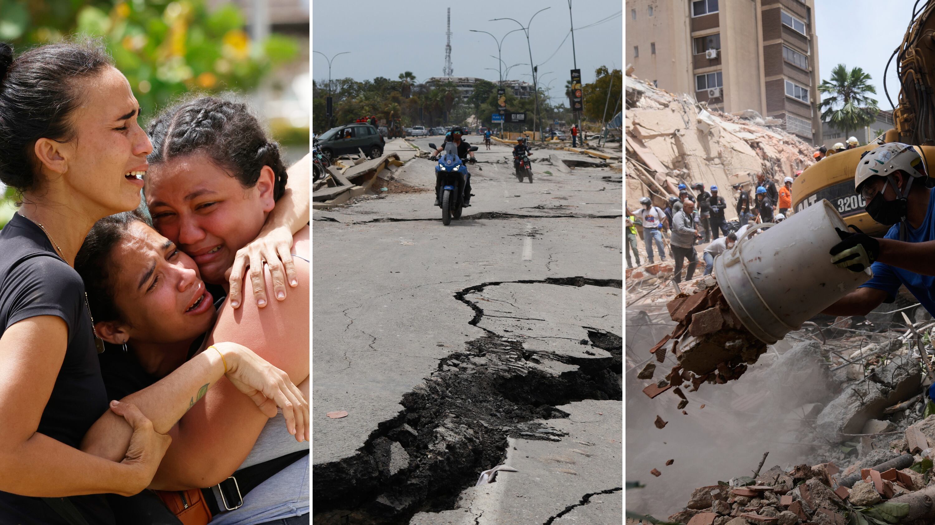 Il terremoto piega il Venezuela: il bilancio sale a 920 morti e 3.360 feriti. Tajani: "Sono tre le vittime italo-venezuelane. Cinque sono feriti, 35 dispersi"