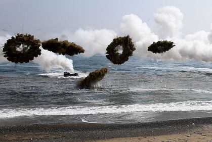 Prove di guerra tra le due Coree 13
