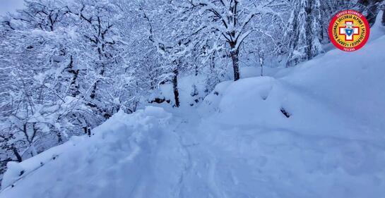 Freddo e neve in Toscana, tanti disagi nell'aretino 2