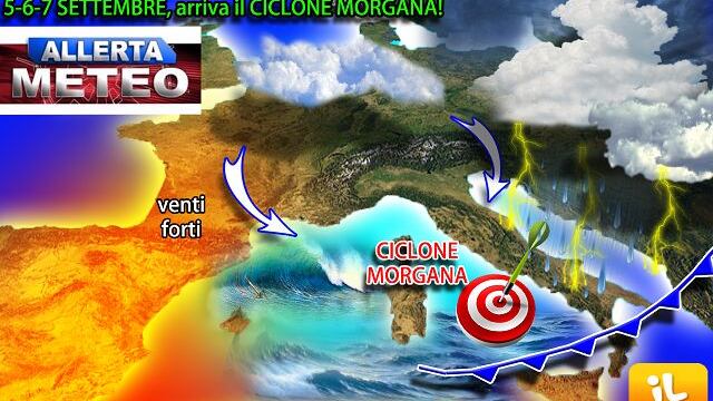 Countdown estate: arriva il ciclone Morgana