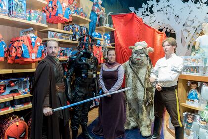 Aldo Montano e Irene Vecchi "jedi" per il Force Friday 4