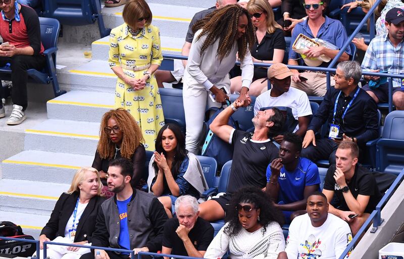 Meghan Markle alla partita di tennis: foto 9