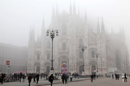 A Milano è tornata la nebbia 12