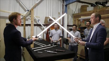 Harry e William, duello sul set di Star Wars