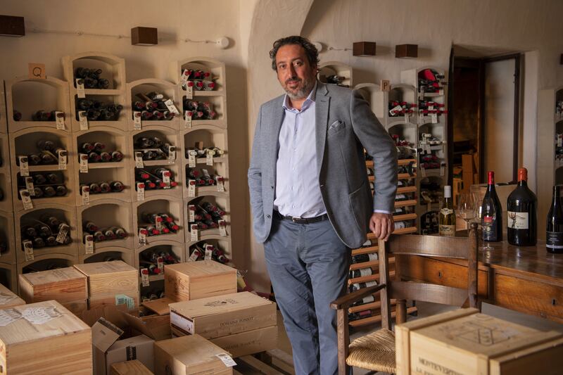 Signum, Luca Caruso nella cantina