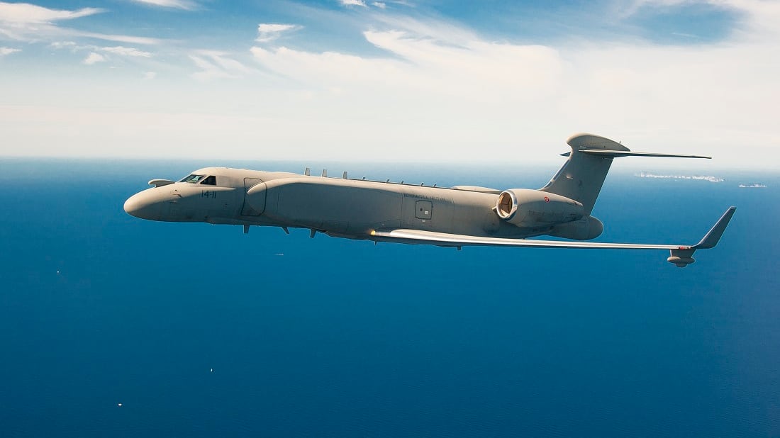 La partenza dall'Estonia e la missione in Polonia: il volo del Gulfstream G550-Caew italiano contro i droni russi