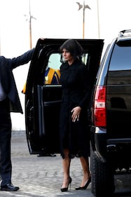 Melania Trump incontra Papa Francesco 5