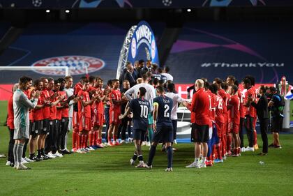 Le immagini della premiazione della finale di Champions League 7