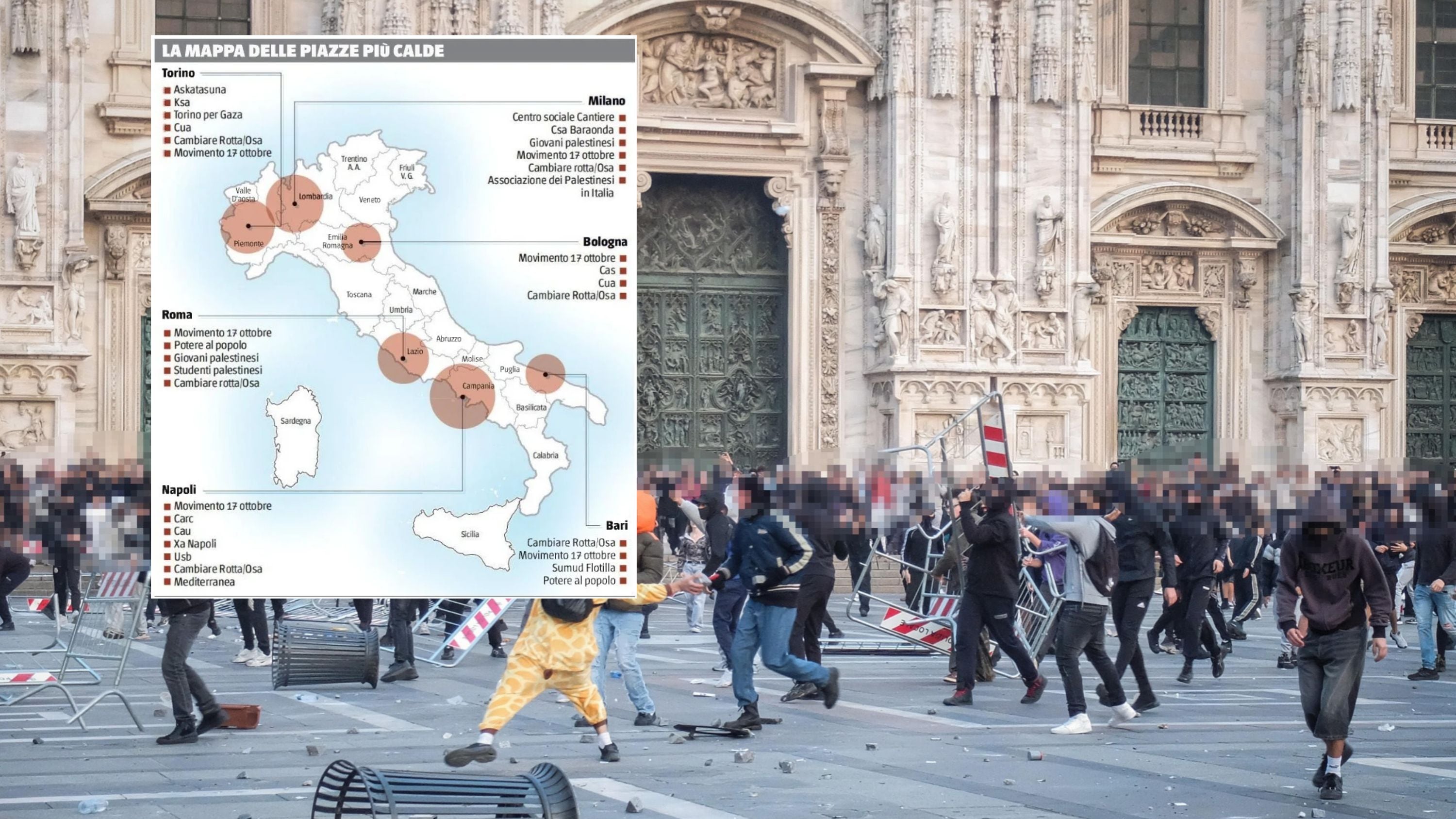 La mappa delle città più calde