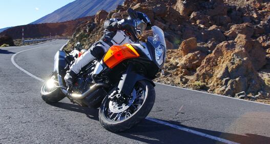 KTM 1190 Adventure, la prova 1