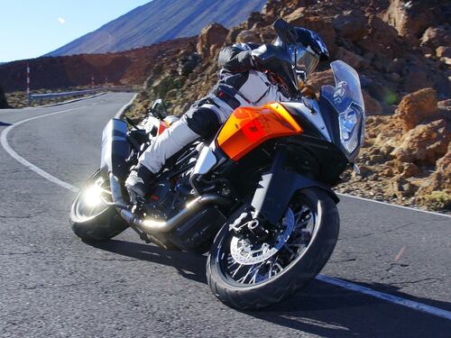 KTM 1190 Adventure, la prova