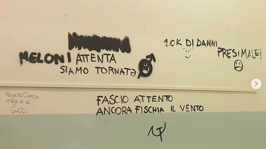 "Fasci appesi", "Sbirri morti". Gli insulti e le minacce choc a Meloni e polizia