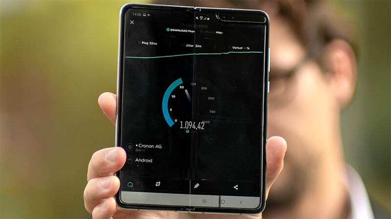 Smartphone pieghevole, 5G