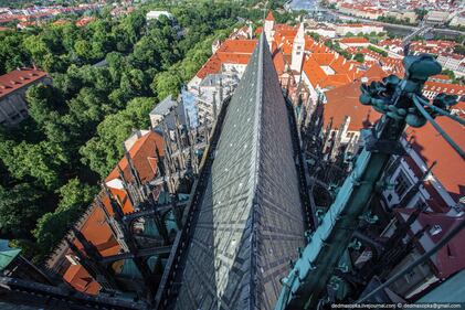 Uno sguardo dall'alto: scatti dai tetti delle città europee 10