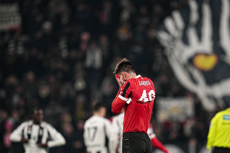 Juventus Milan Gabbia delusione