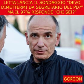 La satira del giorno. Letta lancia il suo sondaggio 1