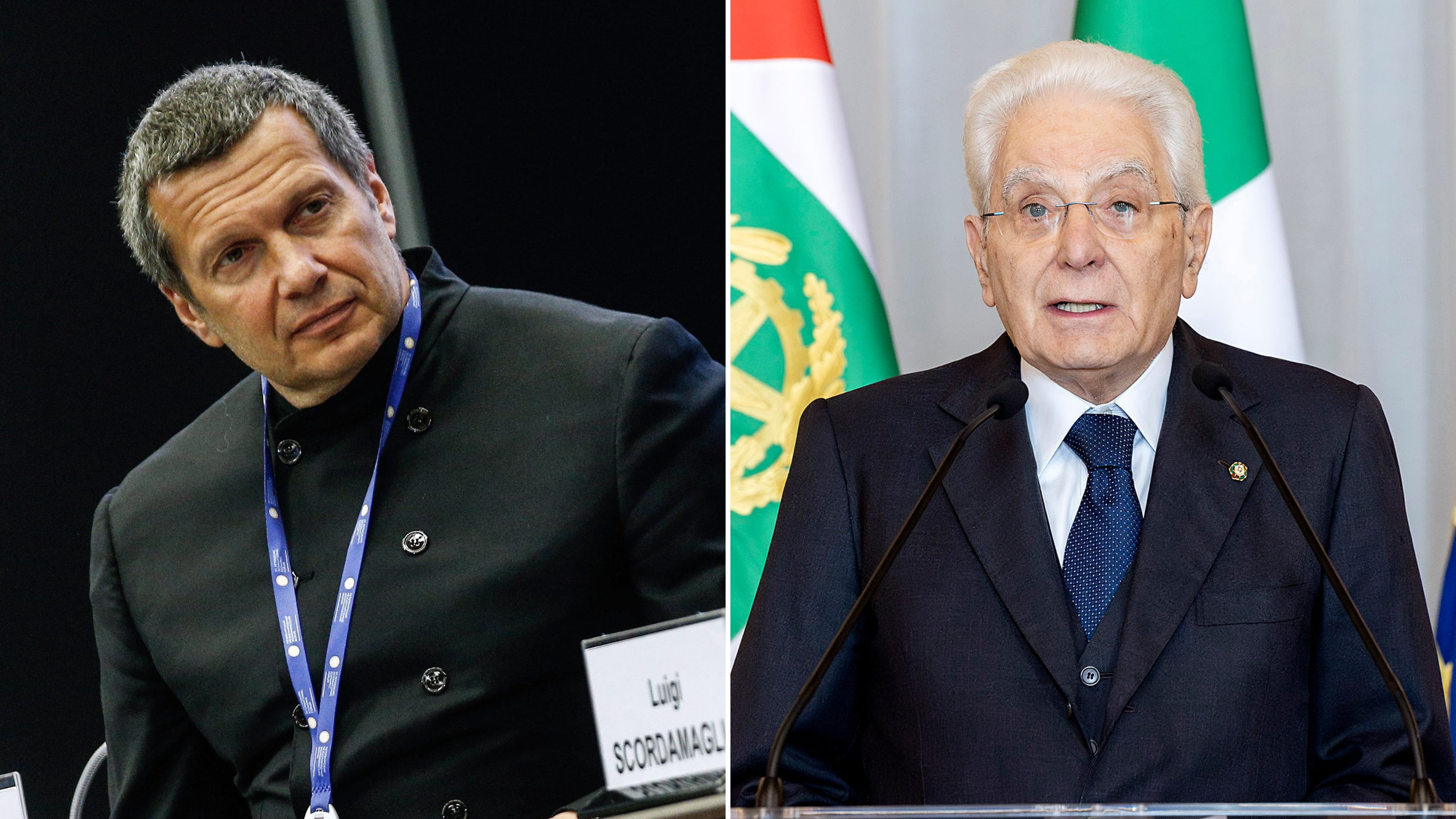 Mattarella: "La legge del più forte crea barbarie". E Solovyov attacca di nuovo: "Russia come il Terzo Reich? Non sa di che parla"