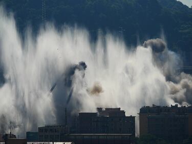 Il Ponte Morandi non esiste più 3