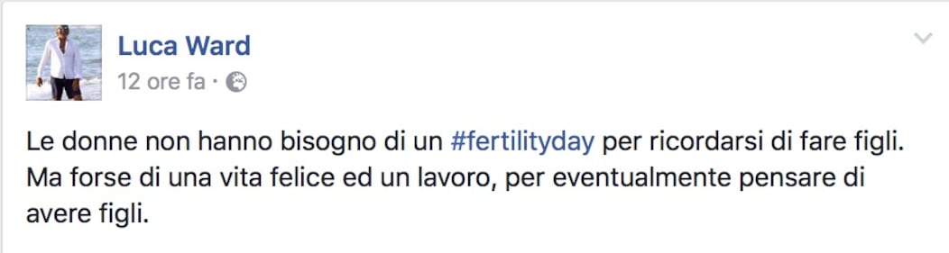 Fertility Day, le reazioni sui social network 10