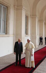 Il Papa da Napolitano 10