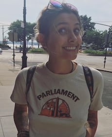 Paris Jackson in topless su Instagram 6