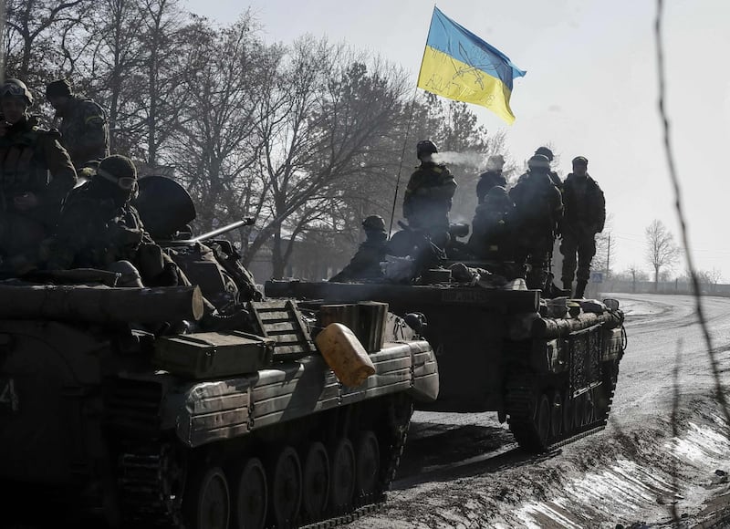 Soldati ucraini a Debaltseve 12