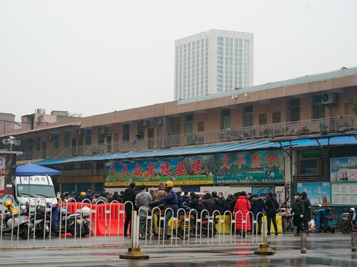 La paziente zero? Al mercato di Wuhan