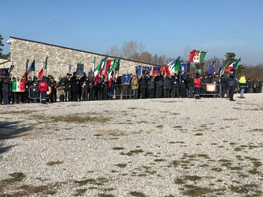Le celebrazioni alla foiba di Basovizza 1