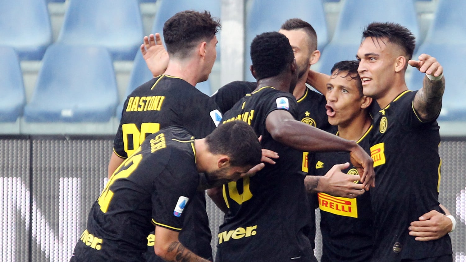 L'Inter cala il tris alla Sampdoria: 1-3 e diciotto punti in sei partite