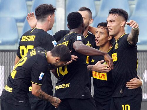 L'Inter cala il tris alla Sampdoria: 1-3 e diciotto punti in sei partite