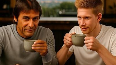 Conte e De Bruyne, serve la camomilla
