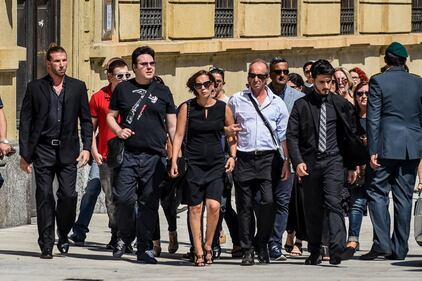 Legnano, i funerali di Bruno Gulotta 1