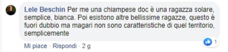 Commento consigliere leghista su modella italosenegalese