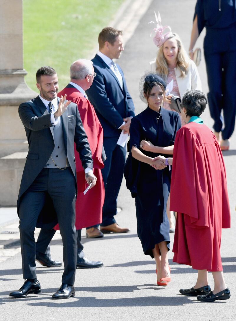 Royal Wedding 2018: Victoria Beckham e David Beckham  11