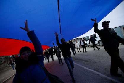 Dimostrazioni filorusse in Crimea e Ucraina Orientale 3