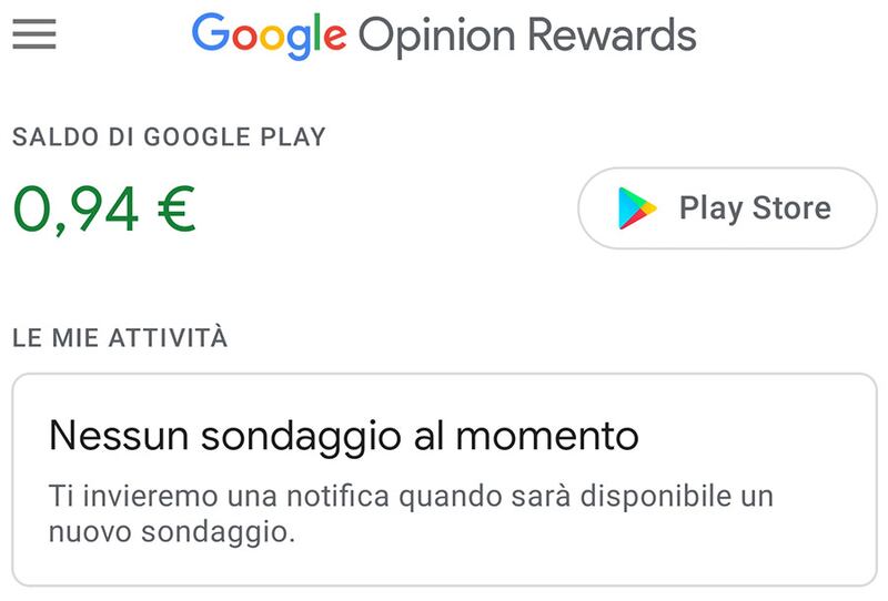 Google Opinion Rewards