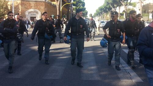 Manifestazione a Roma 2
