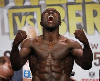 Il match tra Floyd Mayweather e Andre Berto 1