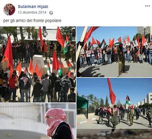 Screenshot sul profilo Facebook di Hijazi 10