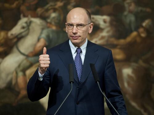 Letta: "Senza lavoro il Paese non si salva"