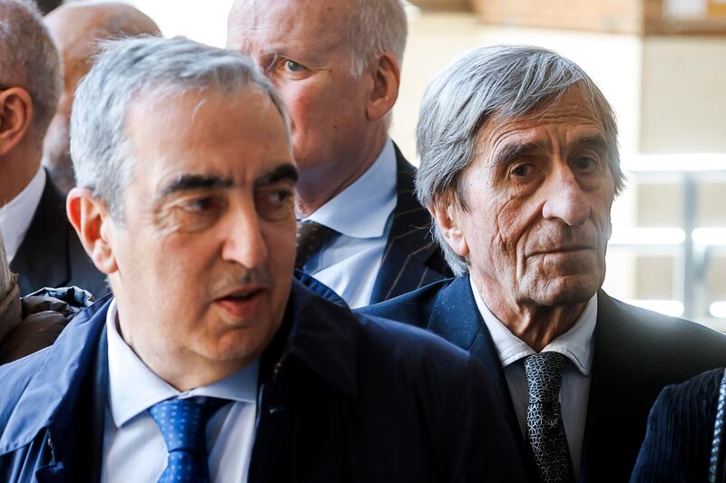 Da Mastella a Gasparri: chi c'era ai funerali di Pomicino - Le foto 2