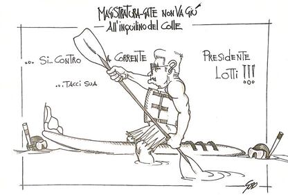 La vignetta del giorno: magistratura balneare 1