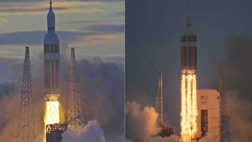 La Nasa ha lanciato la capsula Orion 12
