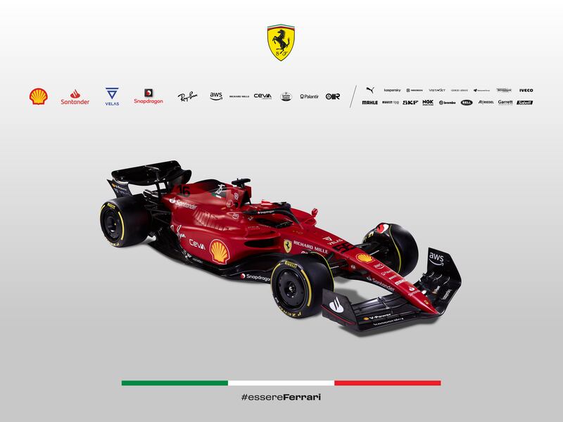 Le foto della nuova F1-75 e dei protagonisti della nuova stagione della Ferrari 2