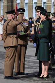 Kate Middleton per la Irish Guards nel giorno di San Patrizio  1