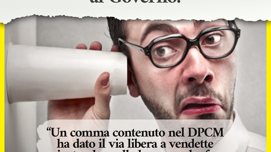 Sindaco leghista firma ordinanza contro gli "spioni"